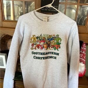 Hanes Gray Southeastern Conference Sweatshirt